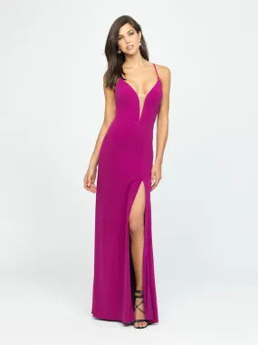 19-154 Prom Dress Fuchsia