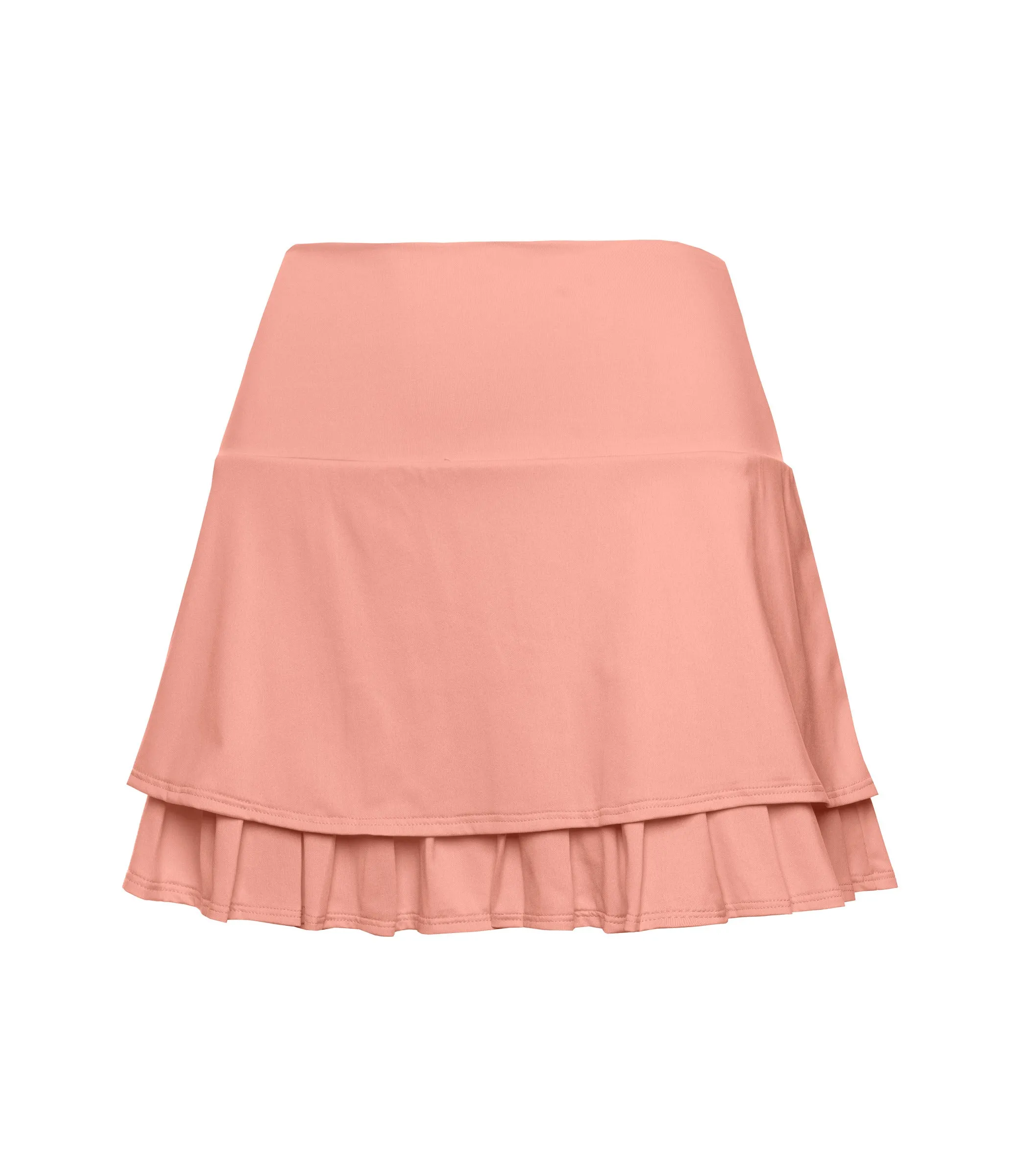 196042-815 | TIER PLEAT SKIRT-14 | PEACH