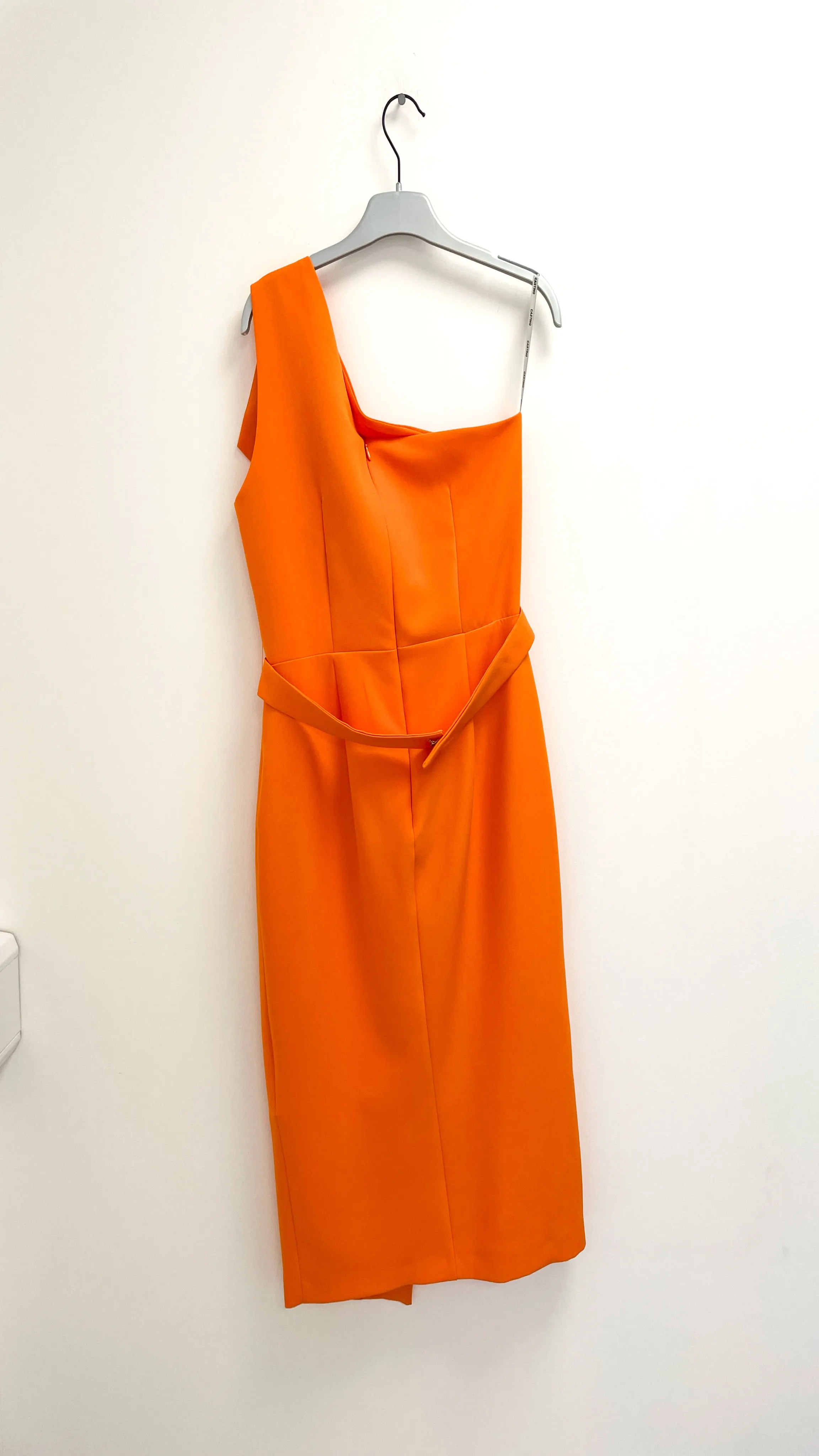 4-A1502 Mandarin One Shoulder Dress