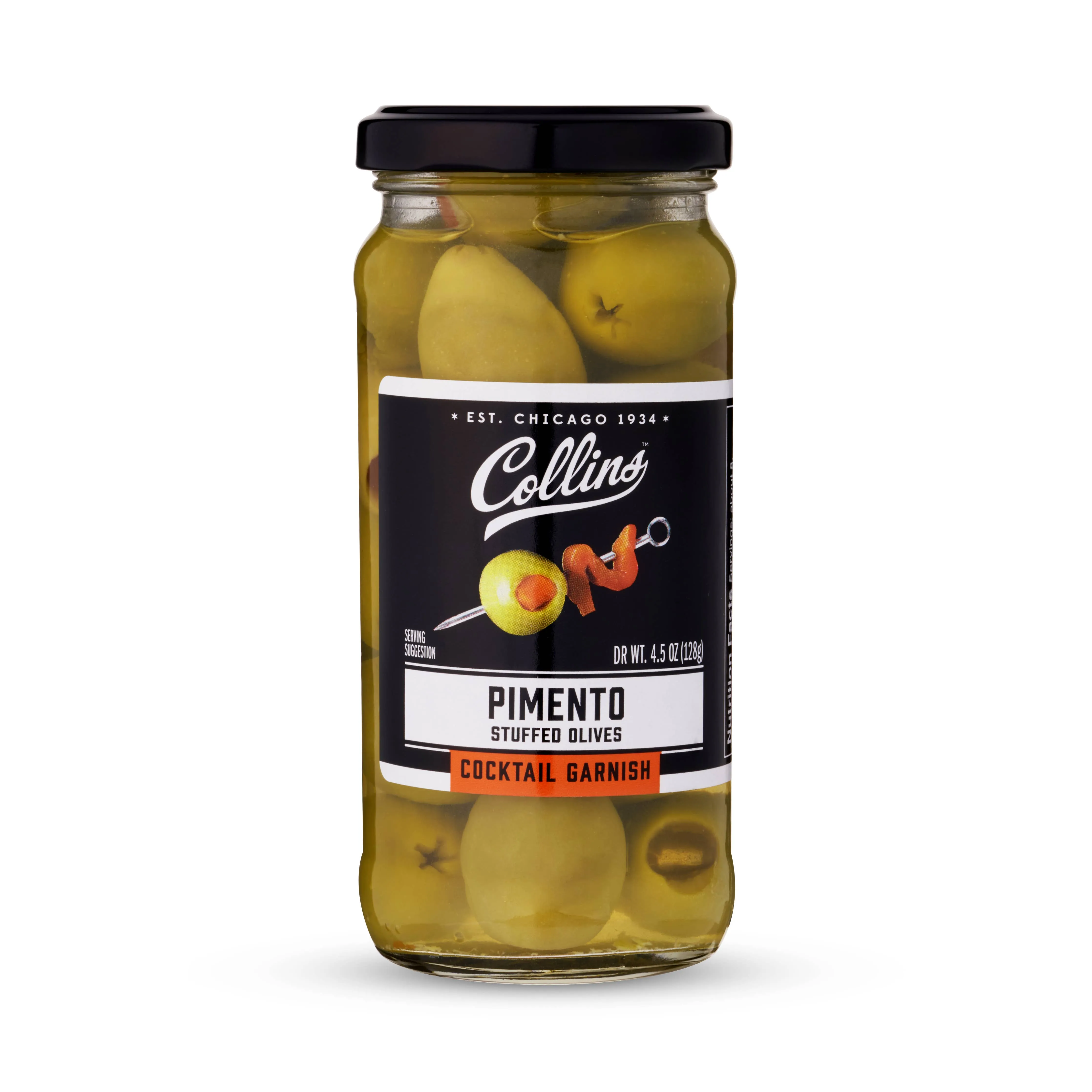 5 oz. Gourmet Martini Pimento Olives by Collins