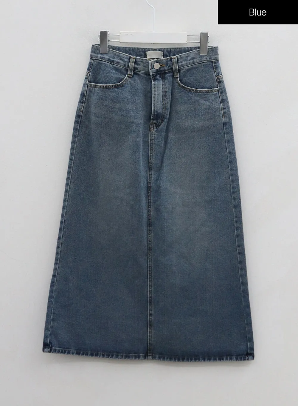 A-Line Long Denim Skirt BN08