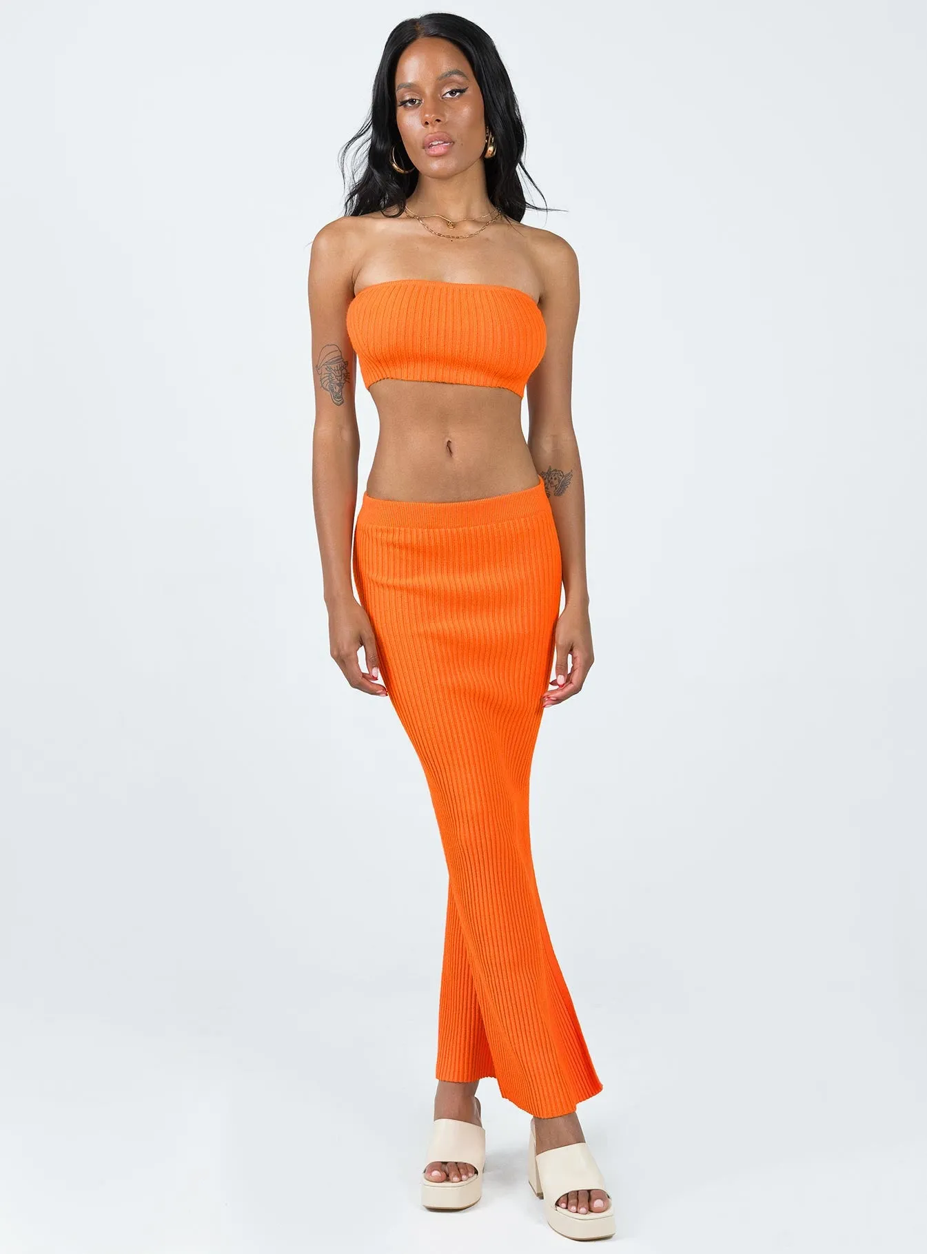 Abrielle Set Orange