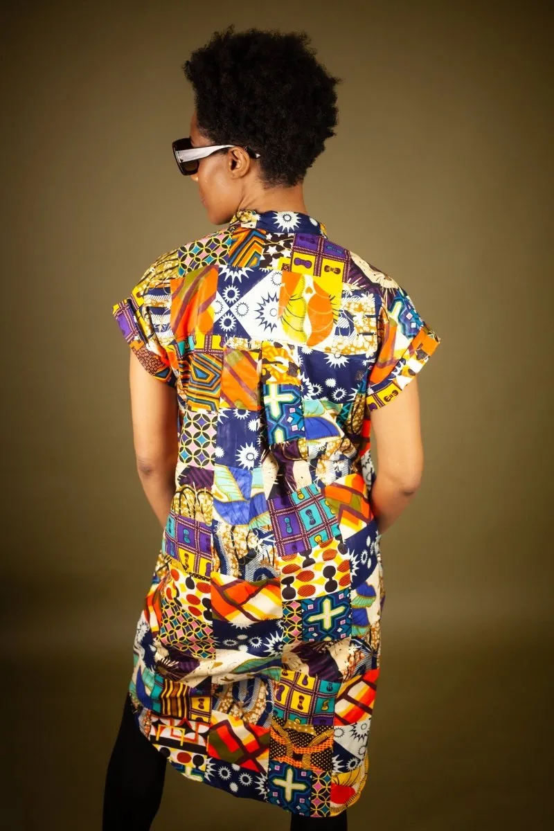 African Dress In Patchwork