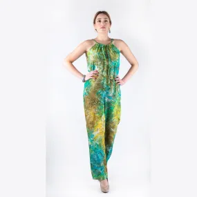 Batik Green Romper Suit