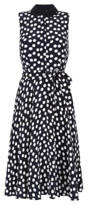 Belinda Polka Dress