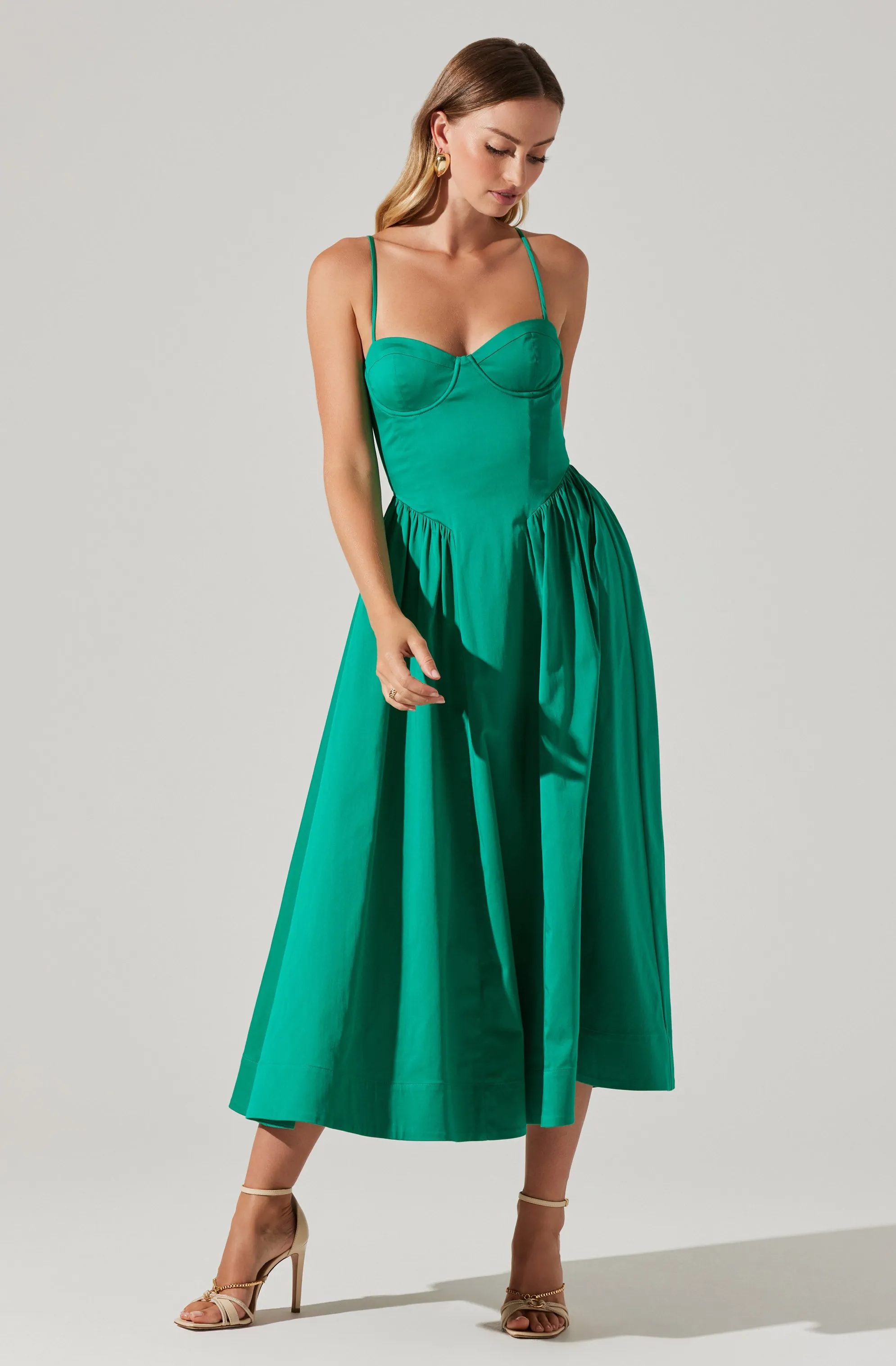 Bellamy Bustier Midi Dress