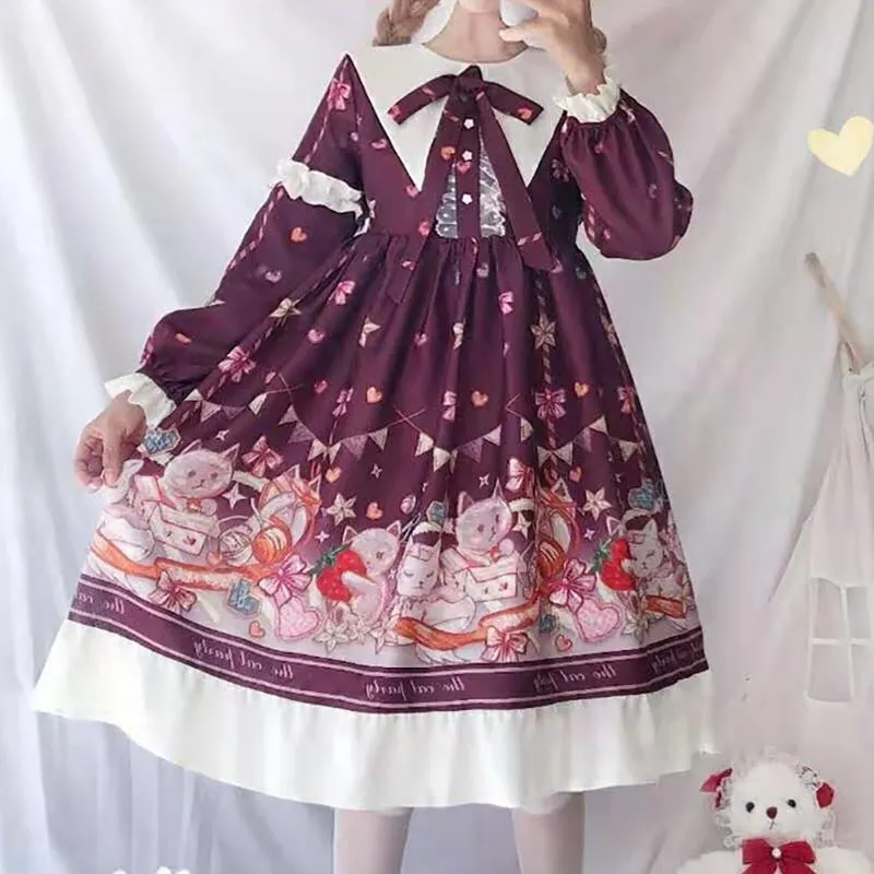 Birthday Neko Dress SD00410