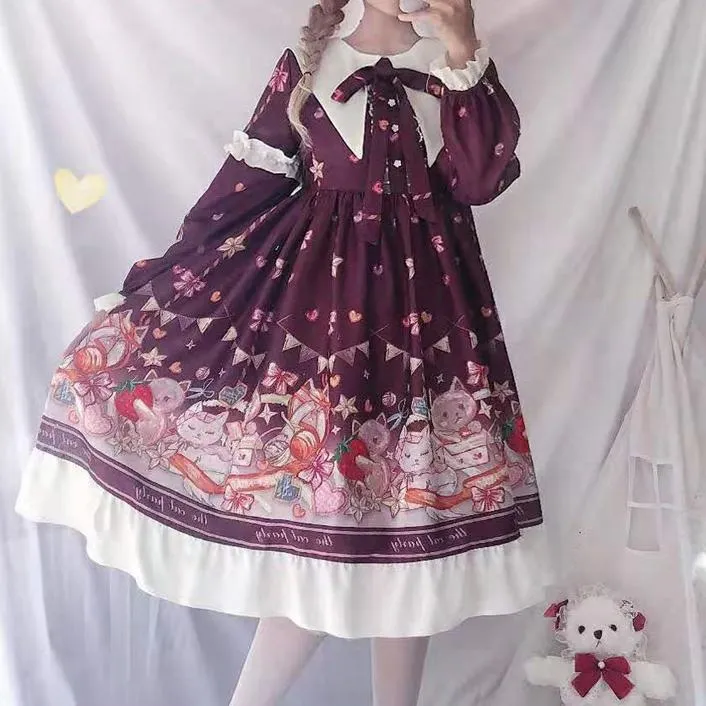 Birthday Neko Dress SD00410