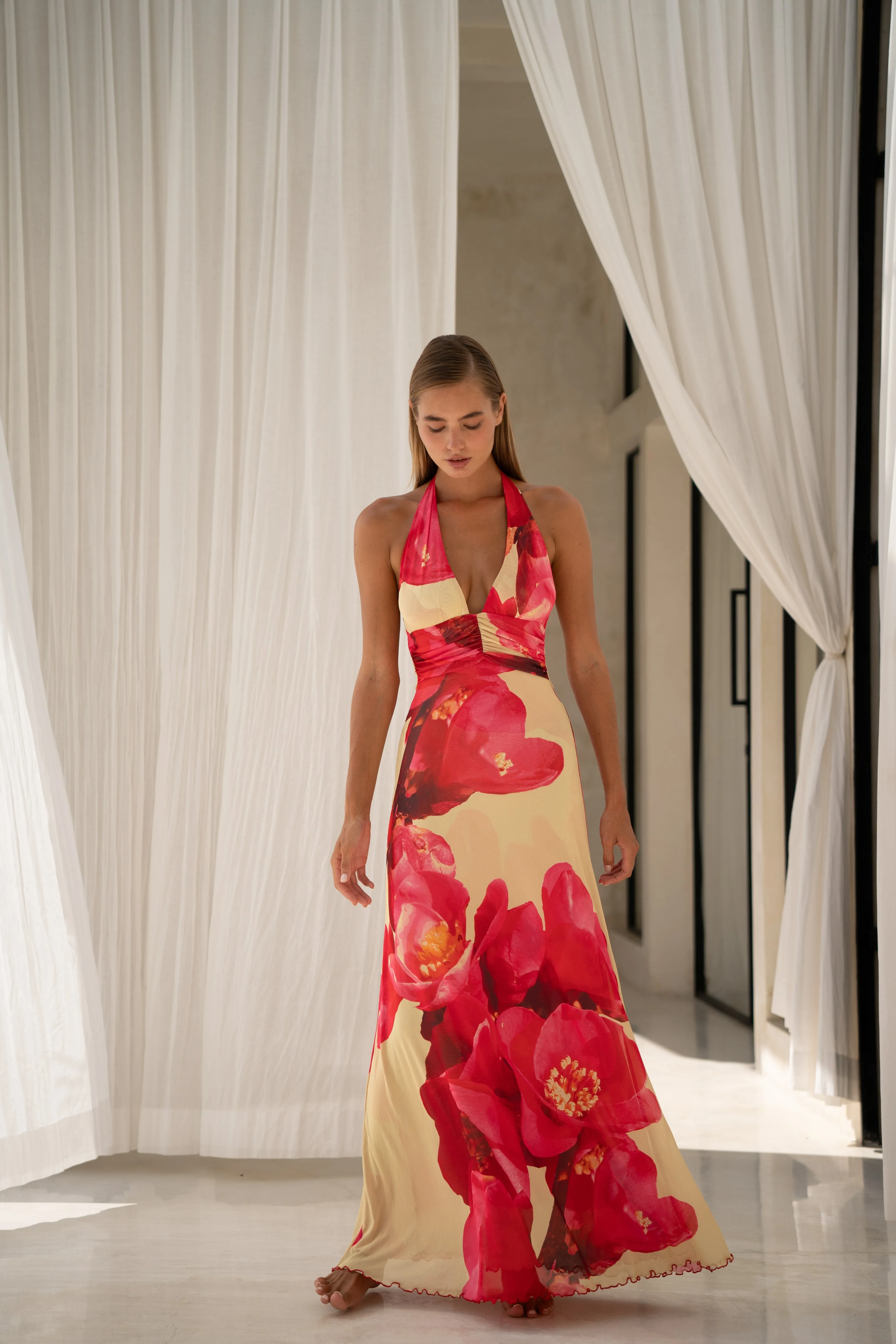 Chelsea Maxi Dress in Crawford