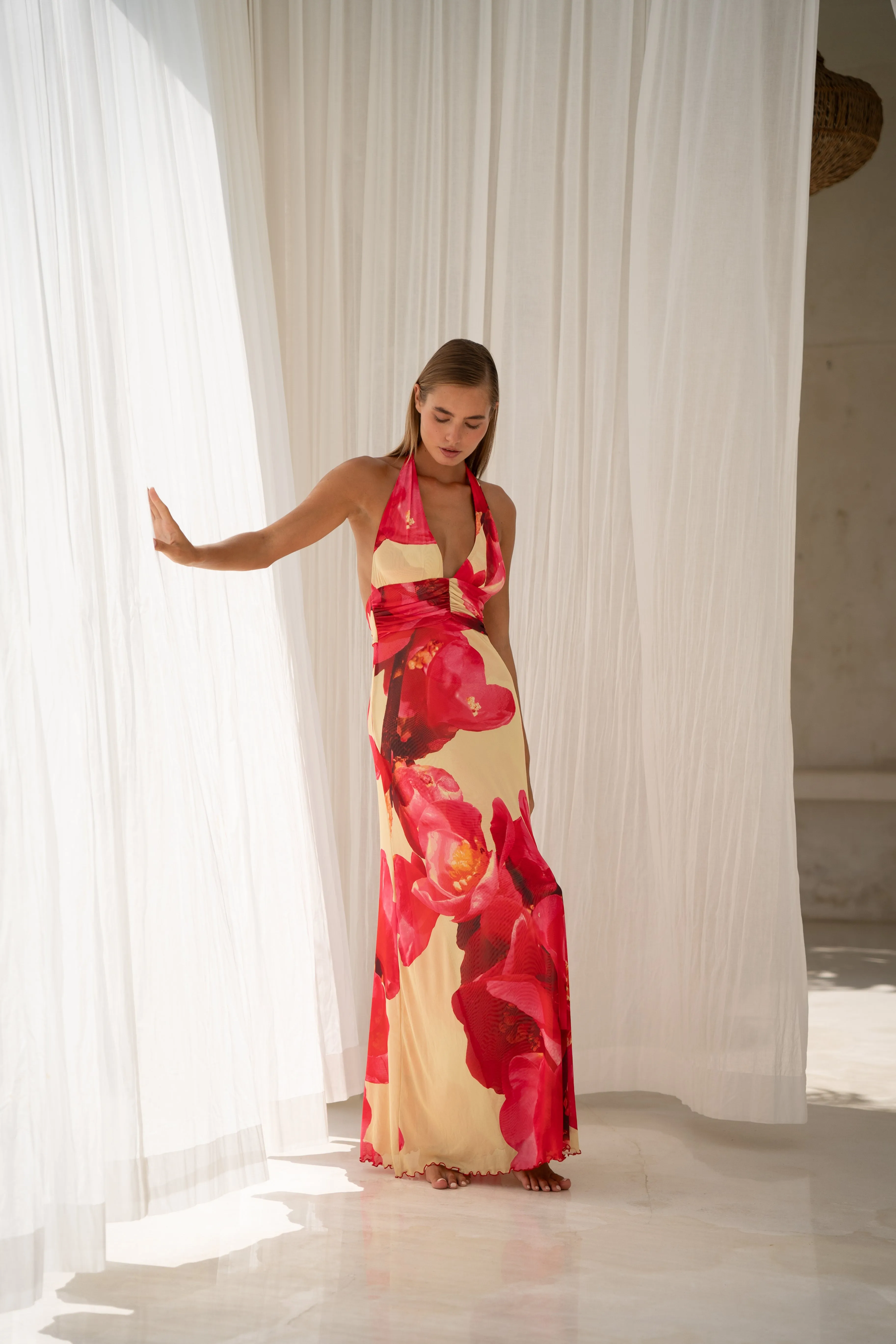 Chelsea Maxi Dress in Crawford