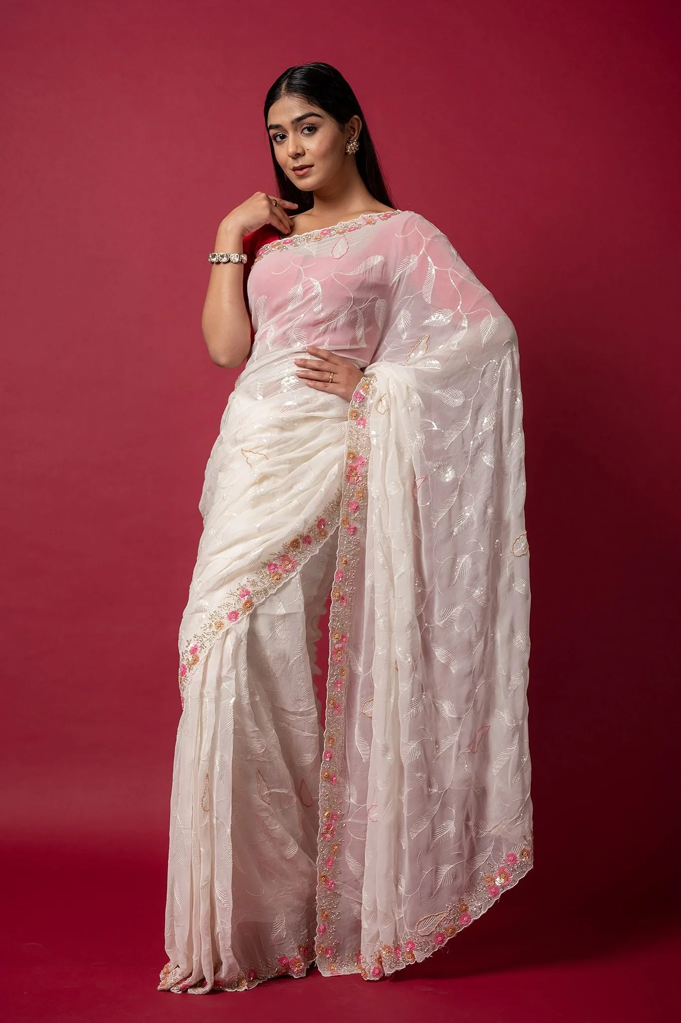 Cocktail Saree