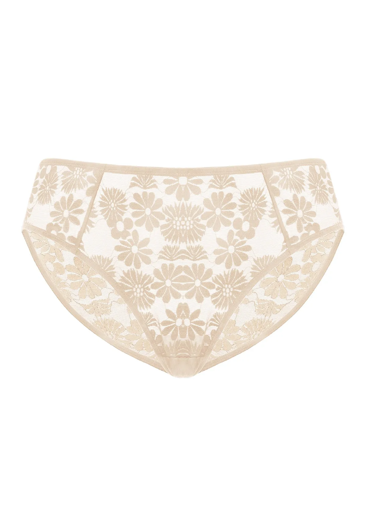 Daisy High-Rise Soft Comfort Lace Brief Underwear