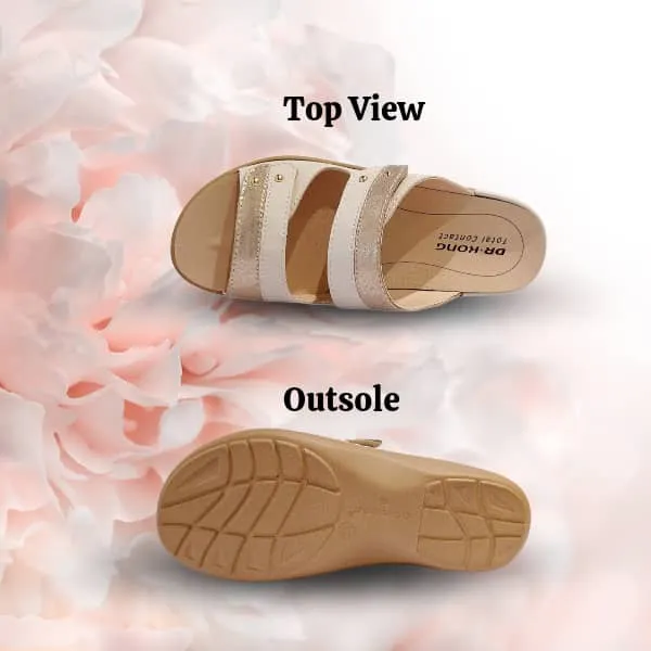 DR.KONG WOMEN REMOVABLE INSOLE SANDALS DK-S8000405E4-BEI(RP : $189)