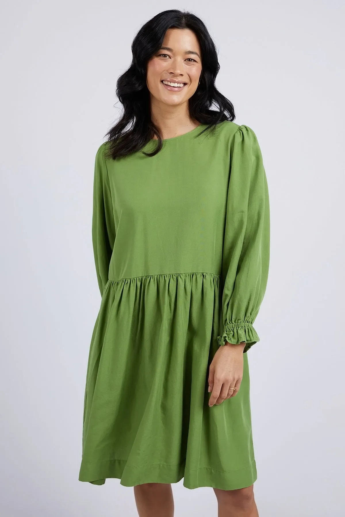 Elm River Dress - Jungle Green