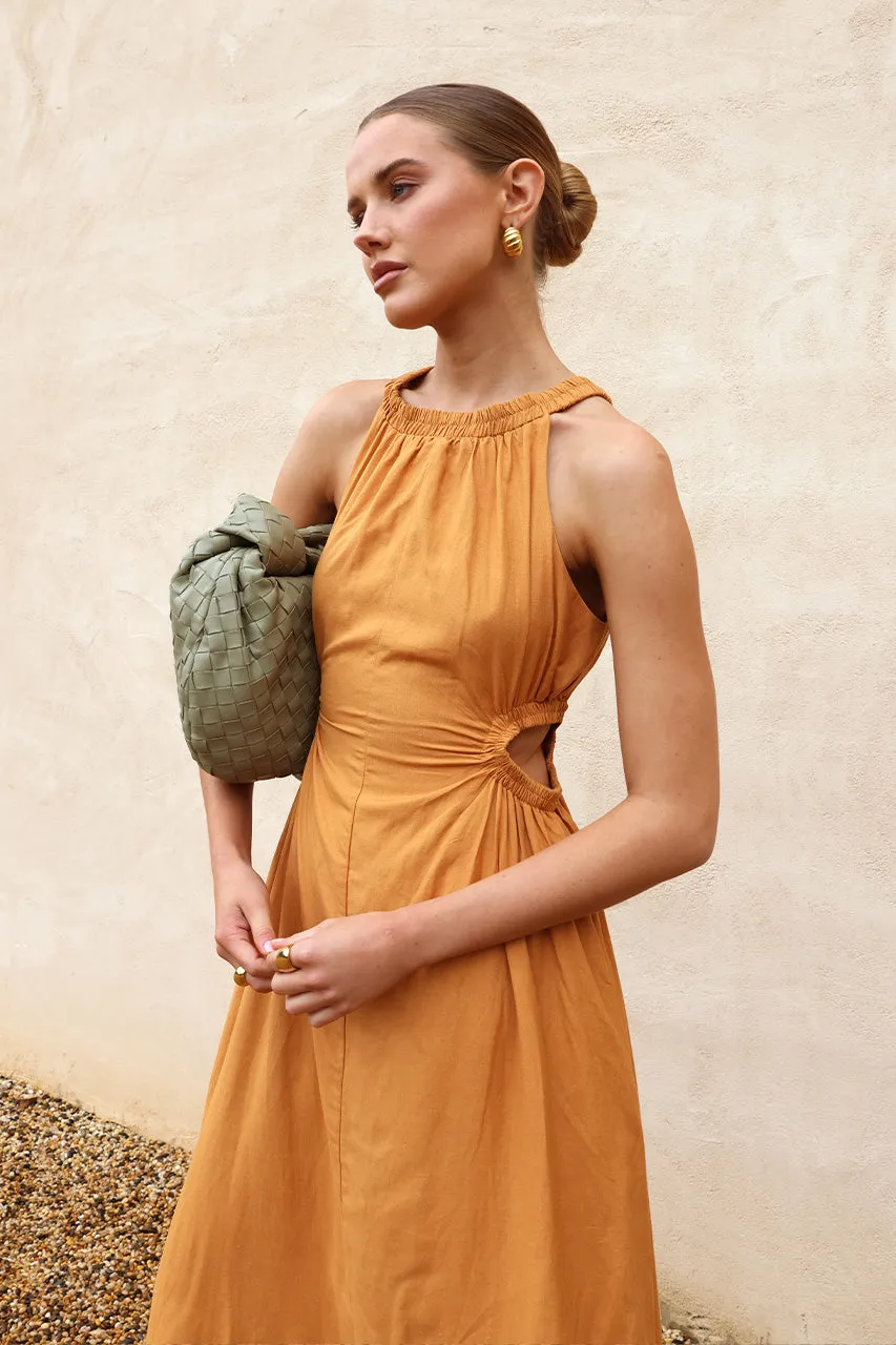 Erica Maxi Dress | Tan