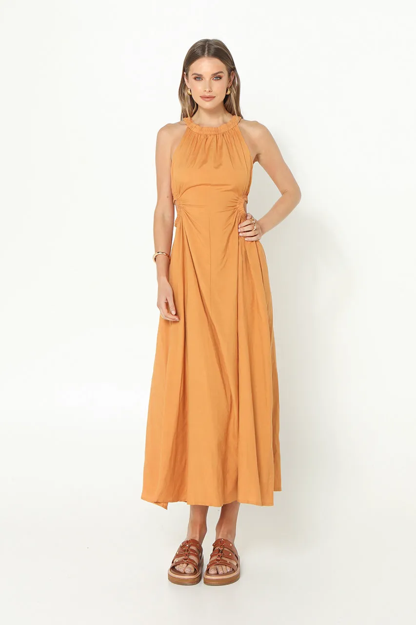 Erica Maxi Dress | Tan