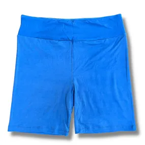 French Blue in Biker-Slip Shorts 6"