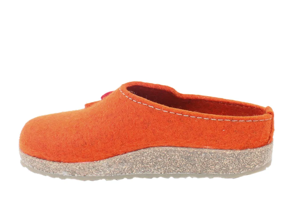 Haflinger Clogs Grizzly Kanon Rost