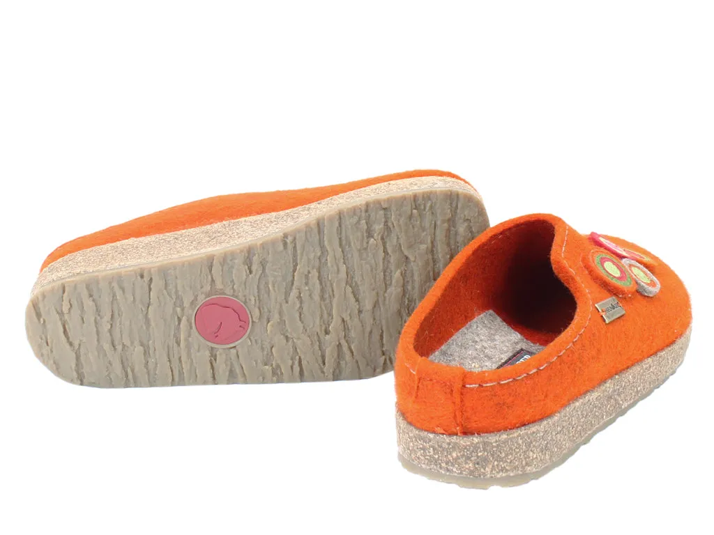 Haflinger Clogs Grizzly Kanon Rost