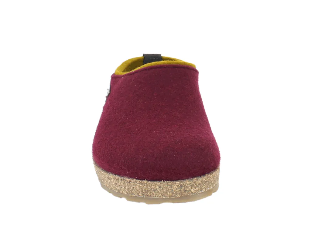 Haflinger Clogs Grizzly Kris Bordeaux