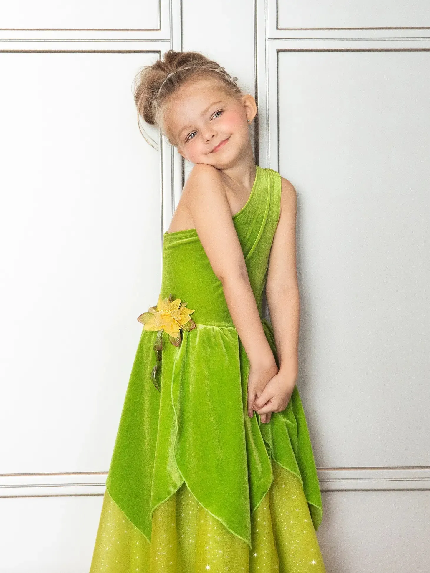 Joy - The Frog Princess or Tinker Fairy Costume Dress