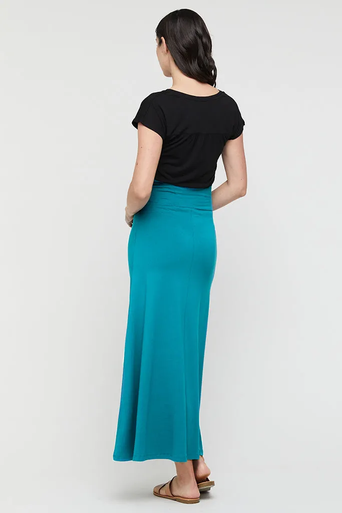 Lana Long Skirt - Teal