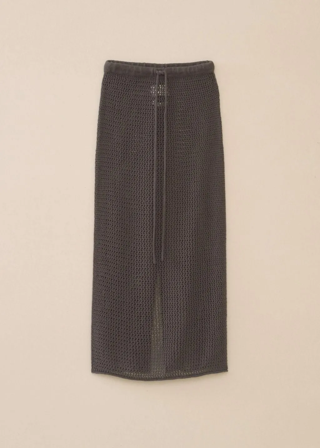 Lauren Manoogian Net Skirt in Coal