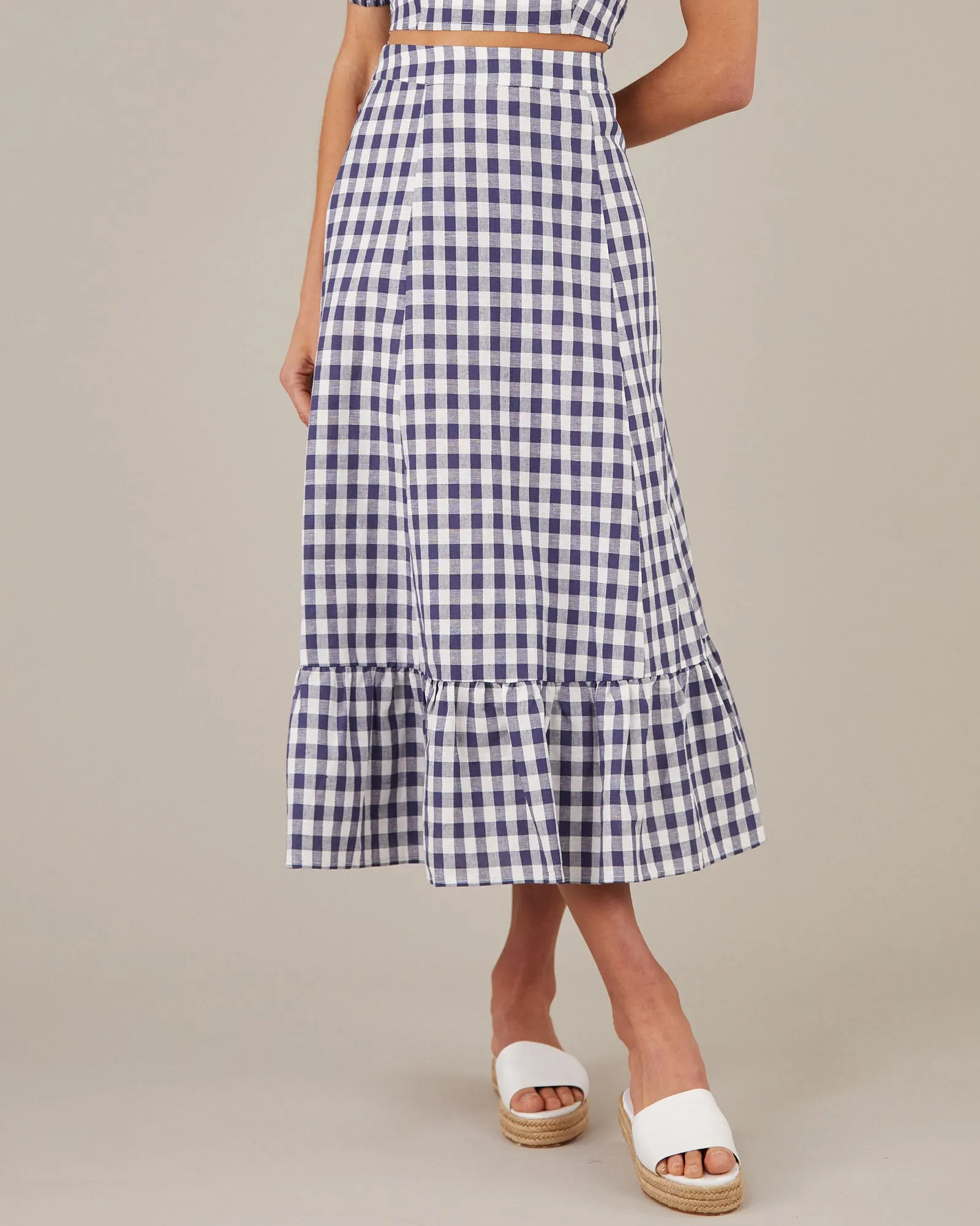 Mallee Gingham Skirt