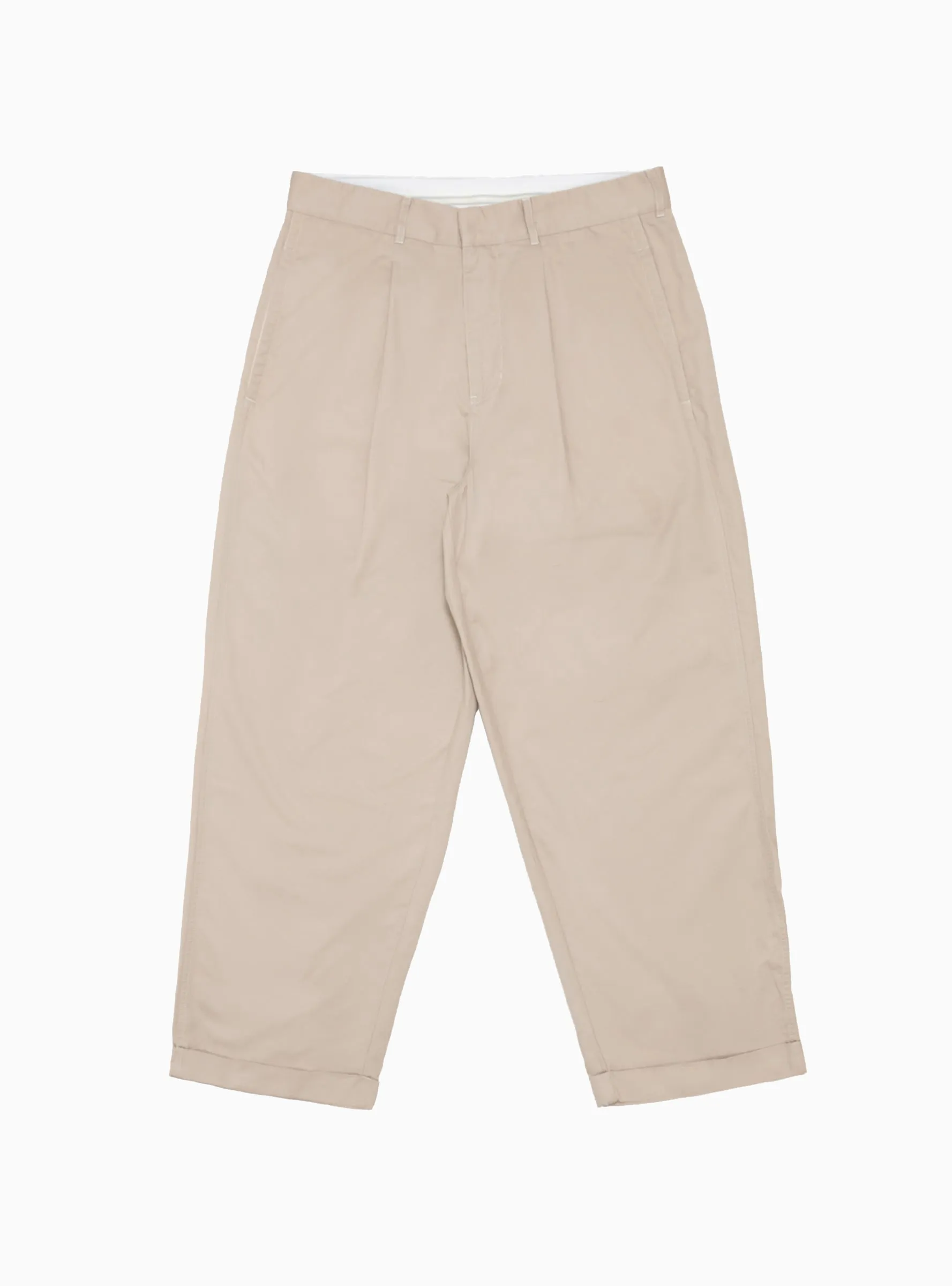 Manager Pleated Pant Tan