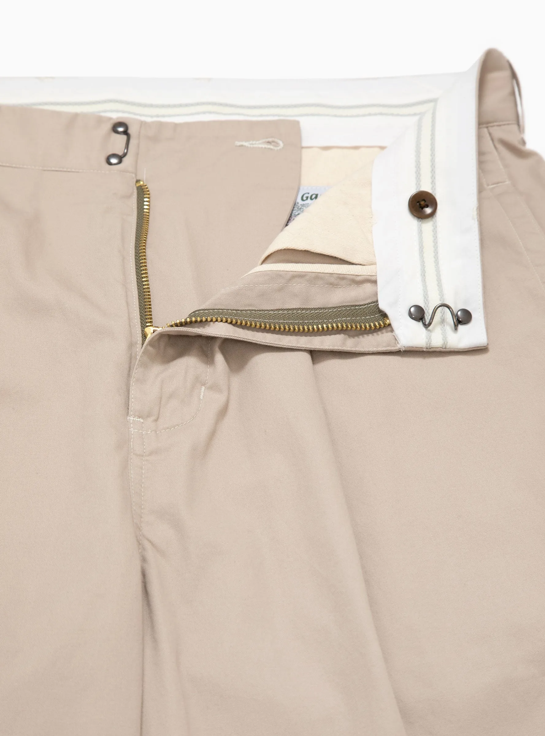 Manager Pleated Pant Tan