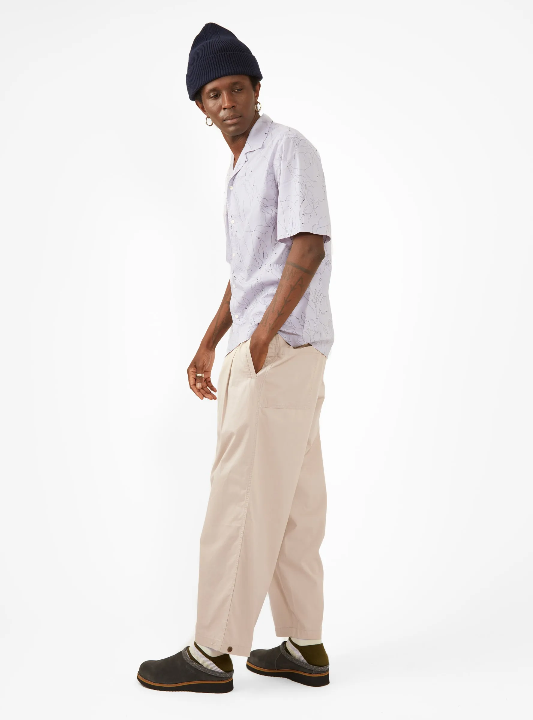 Manager Pleated Pant Tan