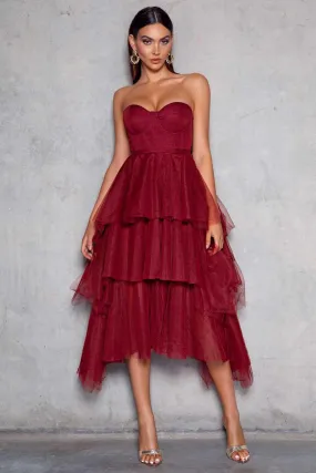 Mason Dress - Wine