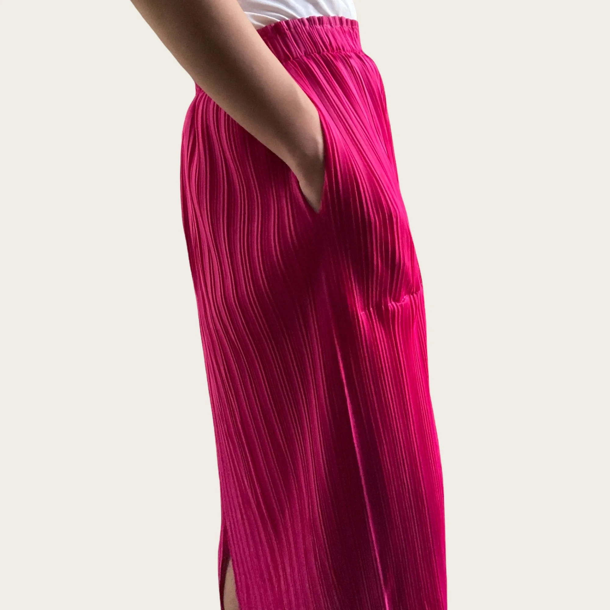 Millie Pleated Long Skirt