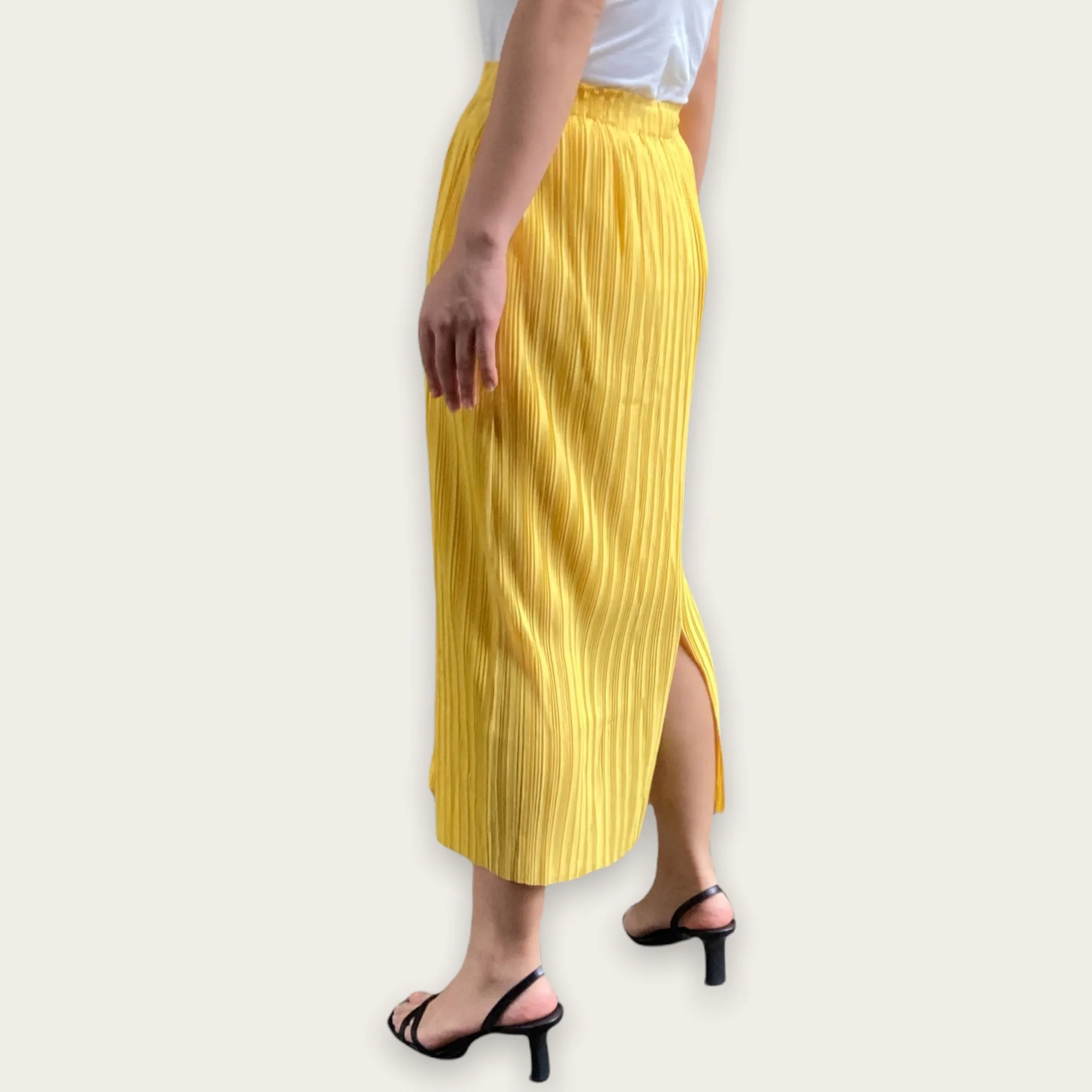 Millie Pleated Long Skirt