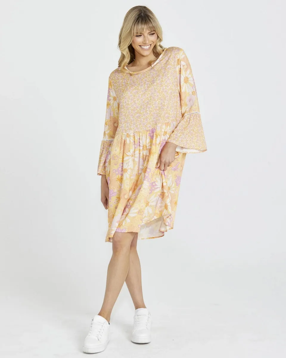 Monique Bell Sleeve Dress