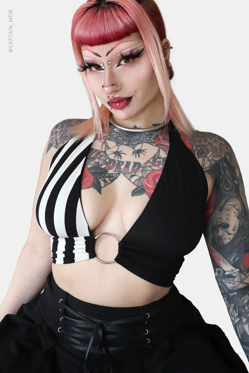 Nightmare O-Ring Halter Top