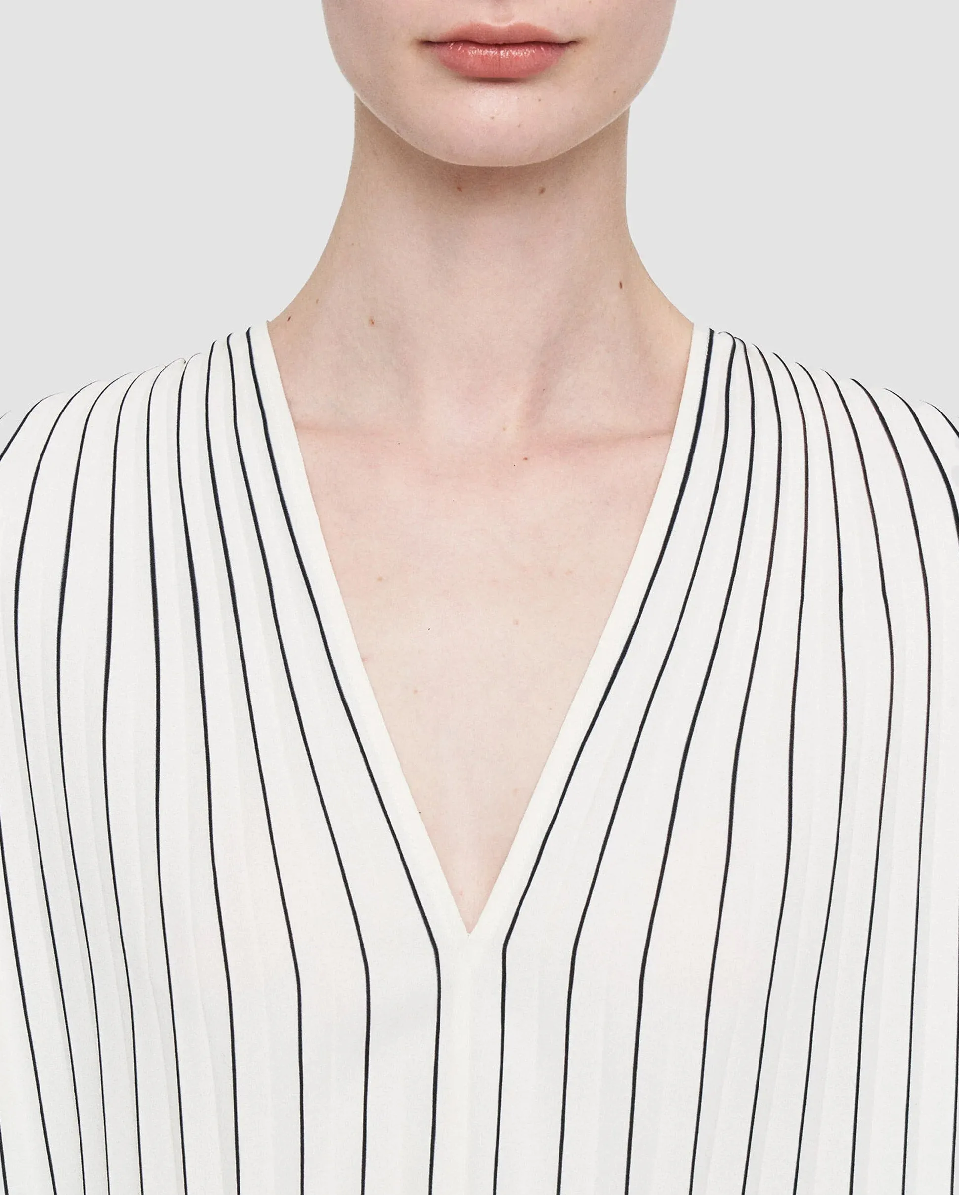 PELLIPAR BLOUSE / IVORY BLACK