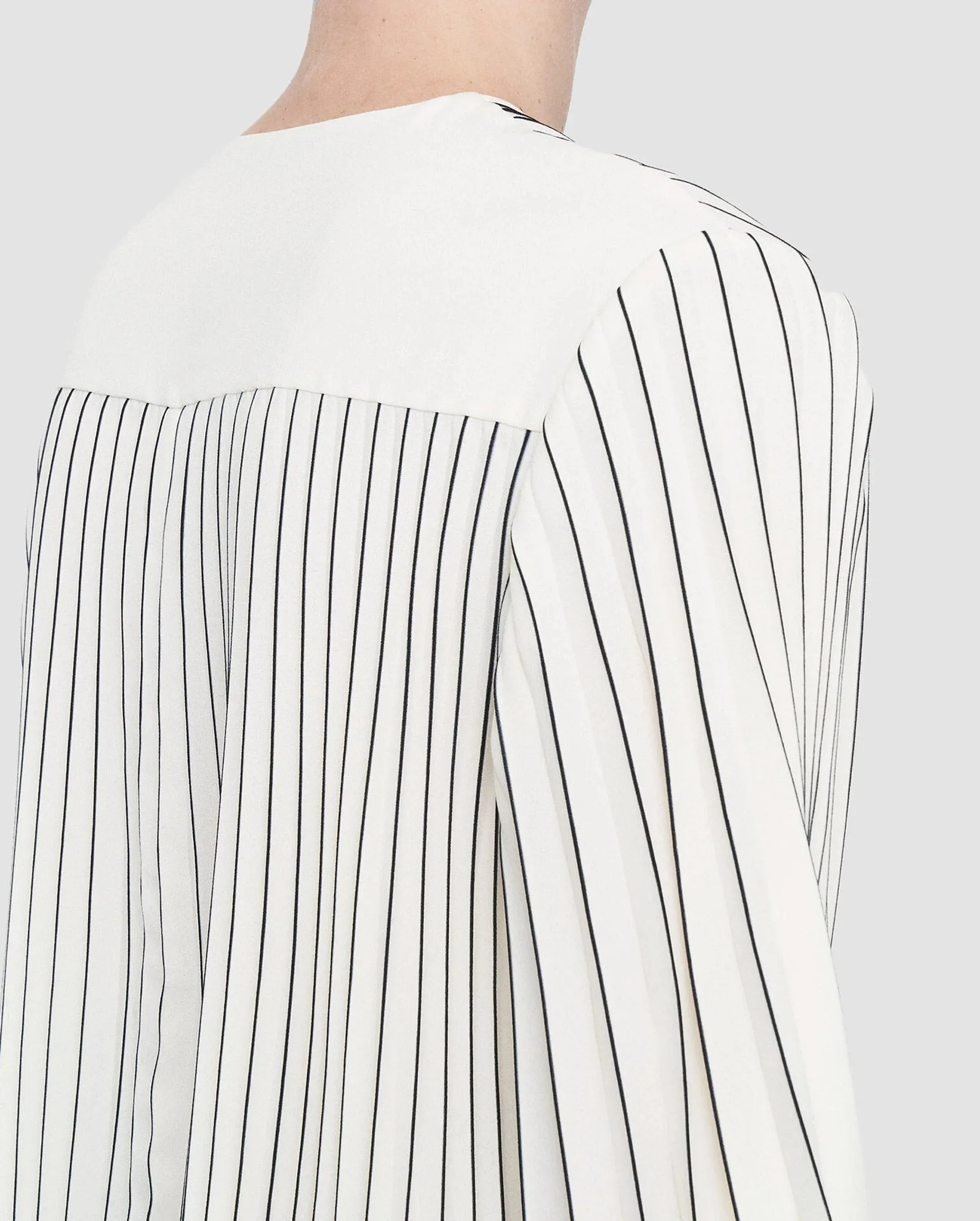 PELLIPAR BLOUSE / IVORY BLACK