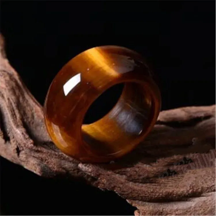 Real Tiger Eye Ring