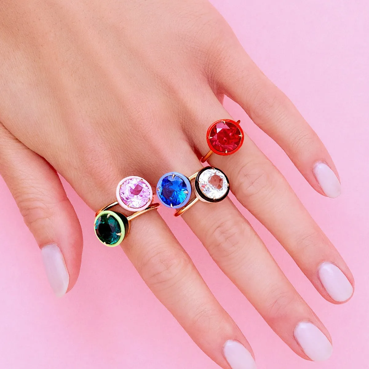 Round Cocktail Ring