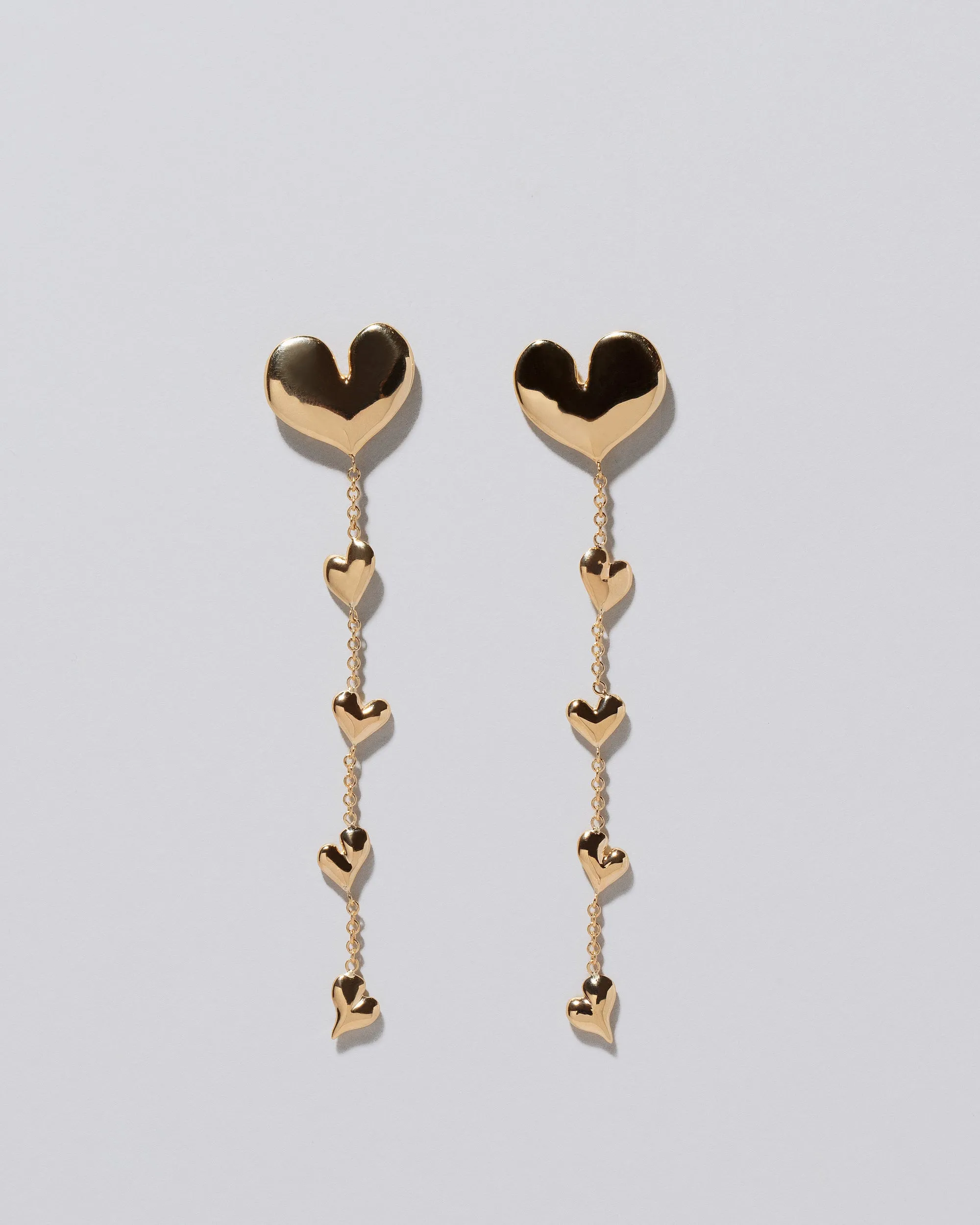 Thousand & One Night Heart Shoulder Duster Earrings