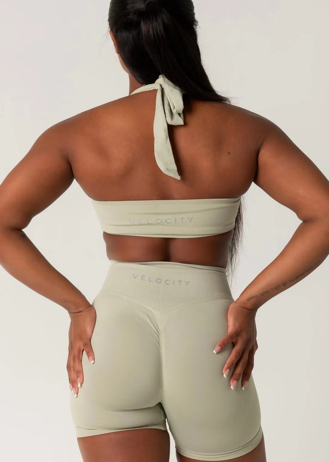 ULTIMATE SEAMLESS HALTER - SAGE