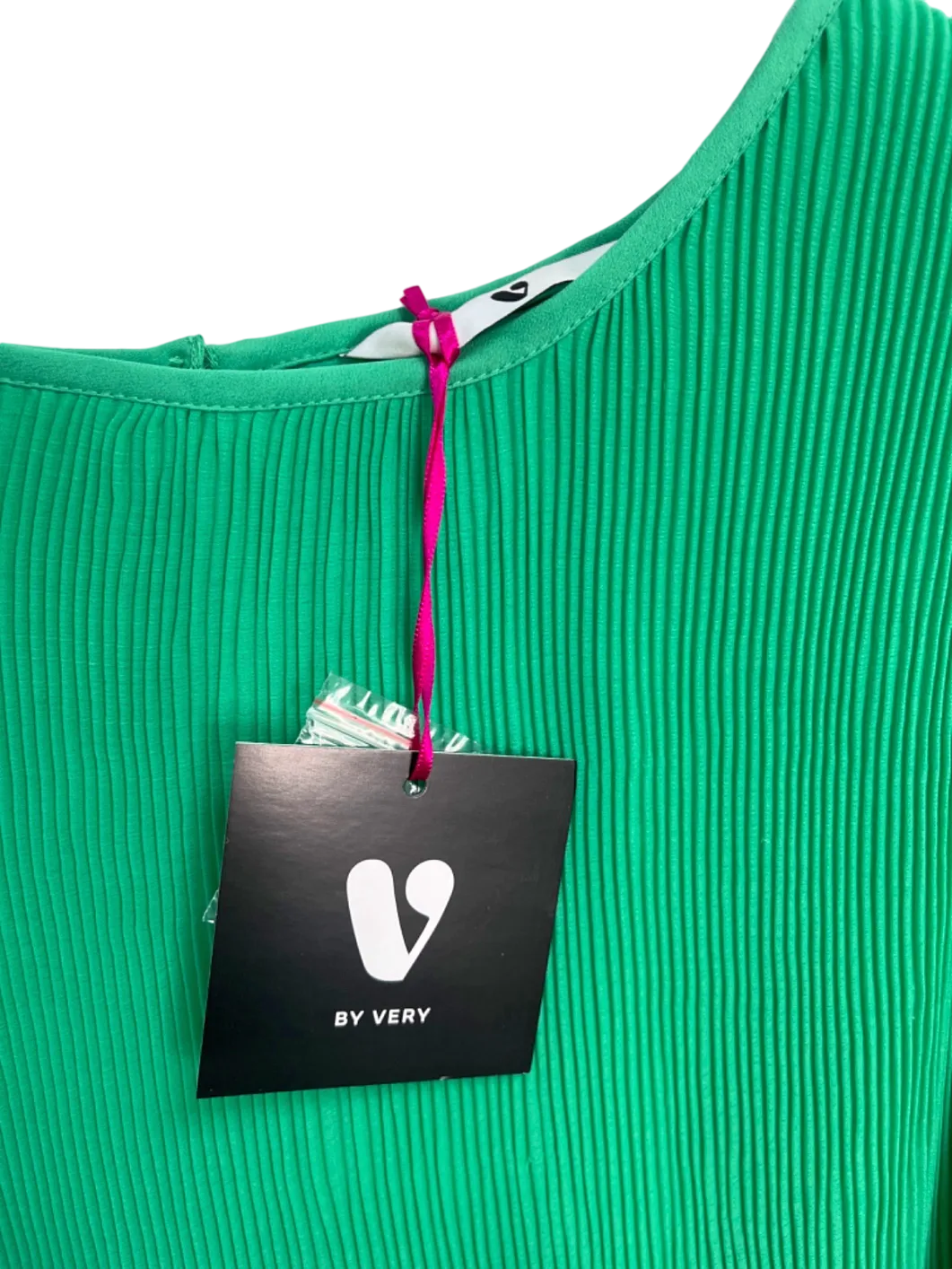 V by Very Green Pleated Blouse UK 20